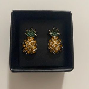 Pineapple earrings
